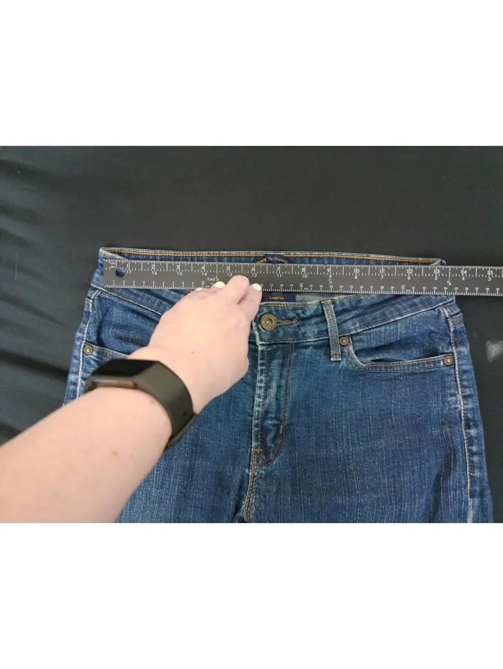 Levi's Legging girls Jeans Dark Wash Blue‎ Size 10 Stretch Skinny Fit Denim